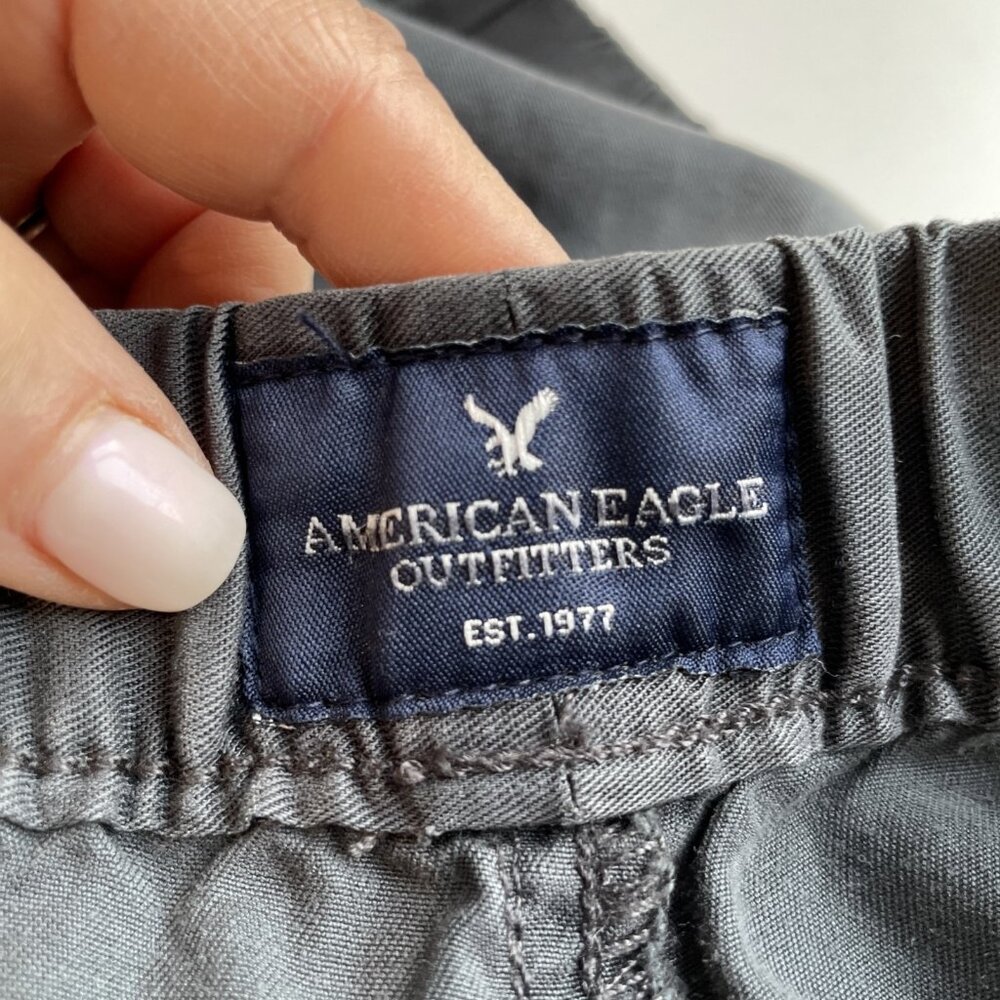 American Eagle Pull On Utility Pants Joggers Wome… - image 6
